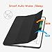 Soke for iPad Air 3 Case 2019 with Pencil Holder, Premium Smart Case, Strong Protection, Auto Sleep/Wake, Ultra Slim Soft TPU Back Cover for iPad Air 3rd Gen 2019/iPad Pro 10.5 2017(Black)
