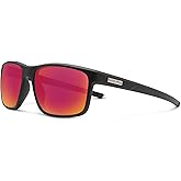 Suncloud Respek Polarized Sunglasses – 100% UV Protection – Comfortable Fit, Trendy Design – for Men & Women