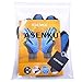 ASENKU Pet Grooming Glove Comfortable Efficient Pet Hair Remover Mitt Perfect for Cats & Dogs with Long or Short Fur Breathable Washing Deshedding Massage Tool, One Pair