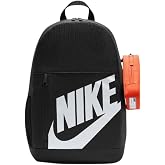 Nike ELMNTL BKPK Shoebox Men's Women's Lightweight Backpack Element Sports Bag, (010) black, Free Size