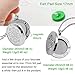 2PCS Aromatherapy Essential Oil Diffuser Necklace Stainless Steel Pendant Locket 12 Felt Pads