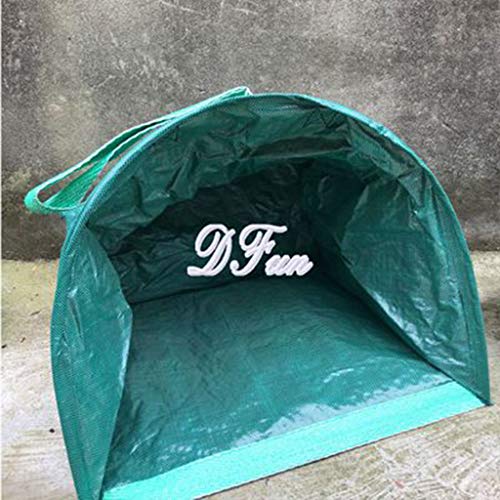 Bettal Yard Dustpan-Type Garden Bag for Collecting Leaves - Reuseable Heavy Duty Gardening Bags, Lawn Pool Garden Leaf Waste Bag - Thumbnail 4