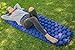 AlphaBeing Inflatable Sleeping Pad for Camping, Ultralight Inflatable Sleeping Mat for Backpacking, Hiking, Compact & Lightweight Air Mattress