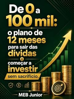 Livro De 0 a 100 mil: O plano de 12 meses para sair das dívidas