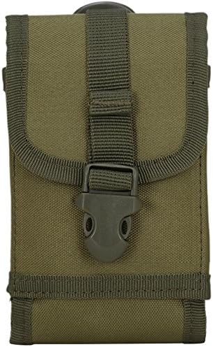 CUKKE Mens Nylon Multi-Purpose Utility Gadget Tool Money Belt Outdoor Sport Bag Army-Green