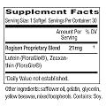 Rogisen Eye & Macular Health Vision Supplement | Formulated with Patented FloraGlo Lutein & Zeaxanthin to Protect Ocular Function & Visual Acuity - 30 Capsules (1 Month)