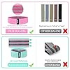 Resistance-Bands-Set-WomenMen-Fabric-Exercise-Booty-Bands-for-Legs-Butt-Non-Slip-Elastic-Fitness-Workout-Bands-for-Home-GymSquatsGluteHipPilates-and-Yoga-Training Resistance Bands Set Women/Men, Fabric Exercise Booty Bands for Legs & Butt, Non-Slip Elastic Fitness Workout Bands for…
