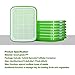 LeJoy Garden Sprouter Tray BPA Free PP Soil-Free (Green and White) … (White)