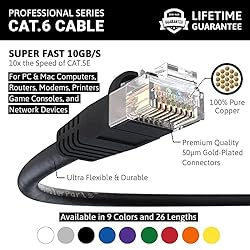InstallerParts CAT6 Cable UTP Booted [Black] - [175