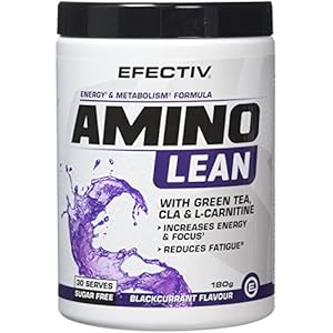 Efectiv Sports Nutrition Amino Lean Shakes, 180 g, Blackcurrant