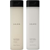 LolaVie Peptide Plumping Volume Shampoo (8.5 oz) &amp; Conditioner (8.5 oz) | 5x Fuller Volume Instantly &amp; 72 Hours of Long-Lasting Lift - Color Safe - For Fine, Thin Hair Types