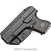 Tulster IWB Profile Kydex Holster in Right Hand fits: Glock 26/27 / 28/33 | Inside The Waistband Appendix Concealed Carry