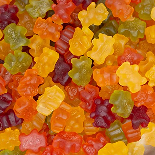 Gummy Bears Classic Candy Made with Real Fruit Juice 6 Fruity
