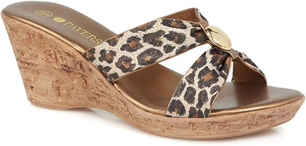 leopard print mules uk