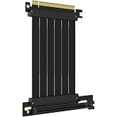 GLOTRENDS 100mm PCIe 3.0 x16 GPU Riser Cable, 90 Degree Right Angle | GTX 10/16 &amp; RTX 20 Ready, RX 5000/Vega Ready, Gen 3 and Gen 2 GPU, EMI Shielded