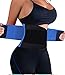 VENUZOR Waist Trainer Belt for Women - Waist Cincher Trimmer - Slimming Body Shaper Belt - Sport Girdle Belt (UP Graded) (Blue, Large)