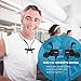 Bluetooth Headphones, SIX-QU 4.1 Magnetic Wireless Earbuds, Sweatproof Stereo Bluetooth Earphones for Sports With Mic, Workout 8 Hour Battery Noise Cancelling Headsets (black)