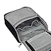 LAVIEVERT Toiletry Bag/Portable Travel Organizer/Household Storage Pack/Bathroom Makeup or Shaving Kit with Hanging for Business, Vacation, Household - Black