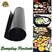 BBQ Grill Mats- Non Stick & Reusable - Premium Quality Fiberglass Fabric - Dishwasher Safe - No Mess, Easy Clean & Easy Use (Set of 2)