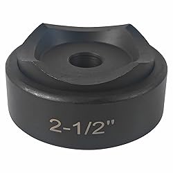 AMZCNC 2-1/2" Conduit Punch and Die for Hydraulic