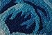 USTIDE Handmade Rose Thick Antiskid Polyester Area Carpet/Area Rug Washable Doormat 31.49 Inch x 23.62Inch