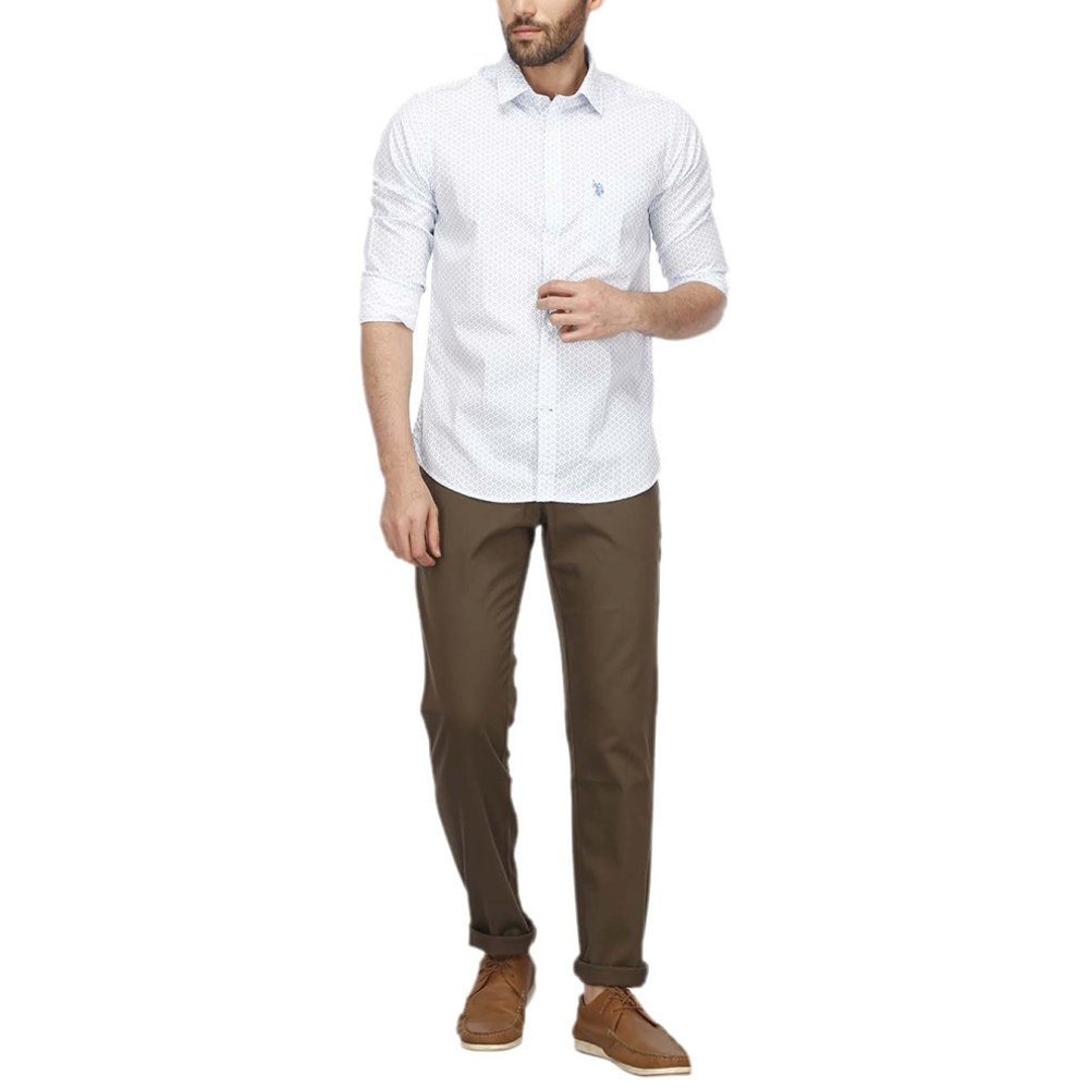 allen solly men's casual trousers