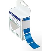 Col-R-Lock Tinted See-Thru Label Protectors 7/8 inch x 1 1/4 inches 250 per Roll (Blue)