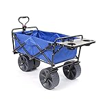 Mac Sports All-Terrain Wagon with Folding Table in Blue