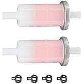 AISEN Pack of 2 Fuel Filters for XVS650 V Star 650 XVS650AT Silverado 2003-2010