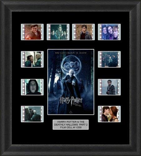 HARRY POTTER AND THE DEATHLY HALLOWS PART 2 Back Light Backlit Limited Edition Film Cells - Genuine 35mm Framed Film Cell Memorabilia - Movie Art for Cinema Fans & Collectors 5 Volt USB Powered Led Backlight