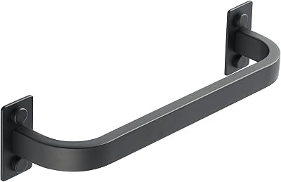 Mooche Black Towel Rail 25CM Wall Mounted SUS304 Stainless Steel
