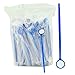 Enshey 100pcs Disposable Dental Exam Mouth Mirrors Oral Dental Mirror Plastic Dental Instrument
