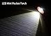 WEIKAILTD Pack of 3,Assorted Colors,300 lumens Mini LED Flashlight with three CREE T5 LED,Adjustable Focus, 3 Modes, Anodized Finish