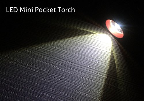WEIKAILTD Pack of 3,Assorted Colors,300 lumens Mini LED Flashlight with three CREE T5 LED,Adjustable Focus, 3 Modes, Anodized Finish