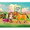 Playmobil DreamWorks Spirit 9478 Lucky and Spirit with Horse Stall, For Children Ages 4+