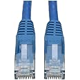 Tripp Lite Cat6 Gigabit Snagless Molded Patch Cable (RJ45 M/M) - Blue, 35-ft.(N201-035-BL)