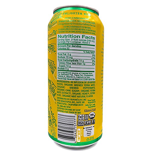 Guayaki Yerba Mate Enlighten Mint - Image 2