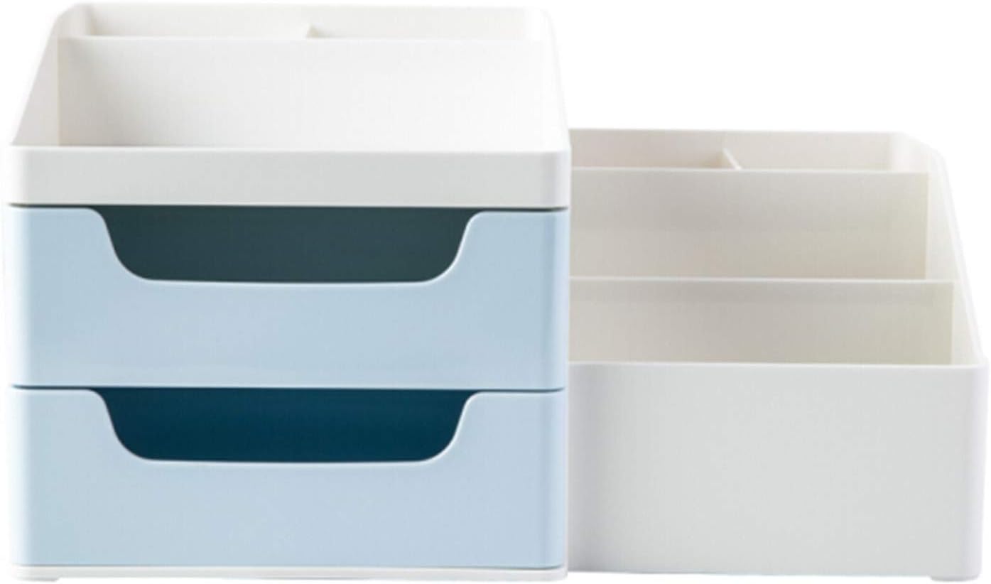 Large Desk Tidy Pure Desk Supplies for Home Office - Light Blue