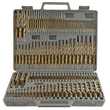 115pc Titanium Drill Bit Set w/ Index Case Number Letter Fractional $0 Shipping!