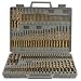 115pc Titanium Drill Bit Set w/ Index Case Number Letter Fractional $0 Shipping!