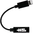 Mic-Lock Lightning with Sound Pass - Audio and Data Security Privacy Protector - Lightning to 3.5mm Headphone Adapter (Single