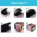 24 Pockets Expanding File Folder, Large A4 or Letter Size Paper Document Folder,Self Standing Accordian File Organizer (Upgraded)
