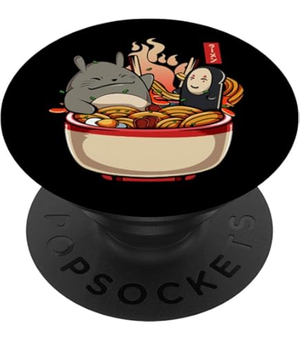 Naruto Shippuden Akatsuki Silhouette PopSockets PopGrip Adesivo: Merch Ufficiale, Intercambiabile - 2