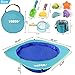 Yoego Kiddie Pool, Portable Baby Beach Swimming Pool, Toddler Pool with Baby Sand Toys Including Fish Net and Toy Fishes, Sand Shovel and Rake, Perfect for Babies Toddlers On The Beach and Indoors