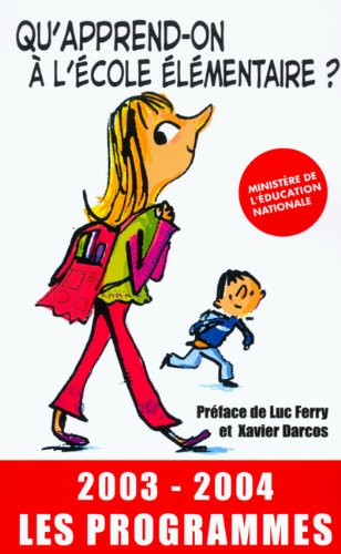 Qu'apprend-on à l'école élémentaire ?