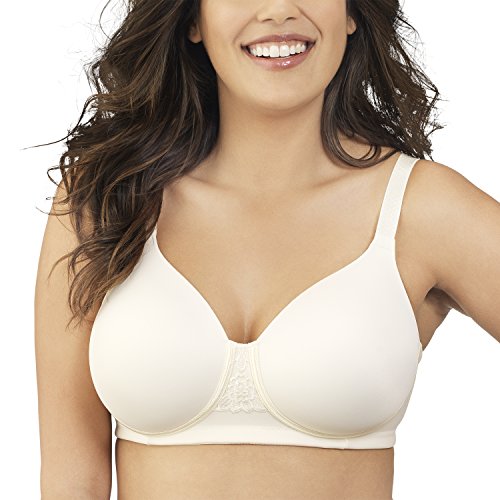 Vanity Fair Women's Beauty Back Full Figure Wirefree Bra 71380, Ivory, 40C