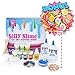DIY Slime Making Kit for kids - Includes Ingredients & Supplies for Over 10 Recipes – Make Slime At Home - Glow in the Dark, Glitter, Crunchy, Goo & Putty by Silly Slime