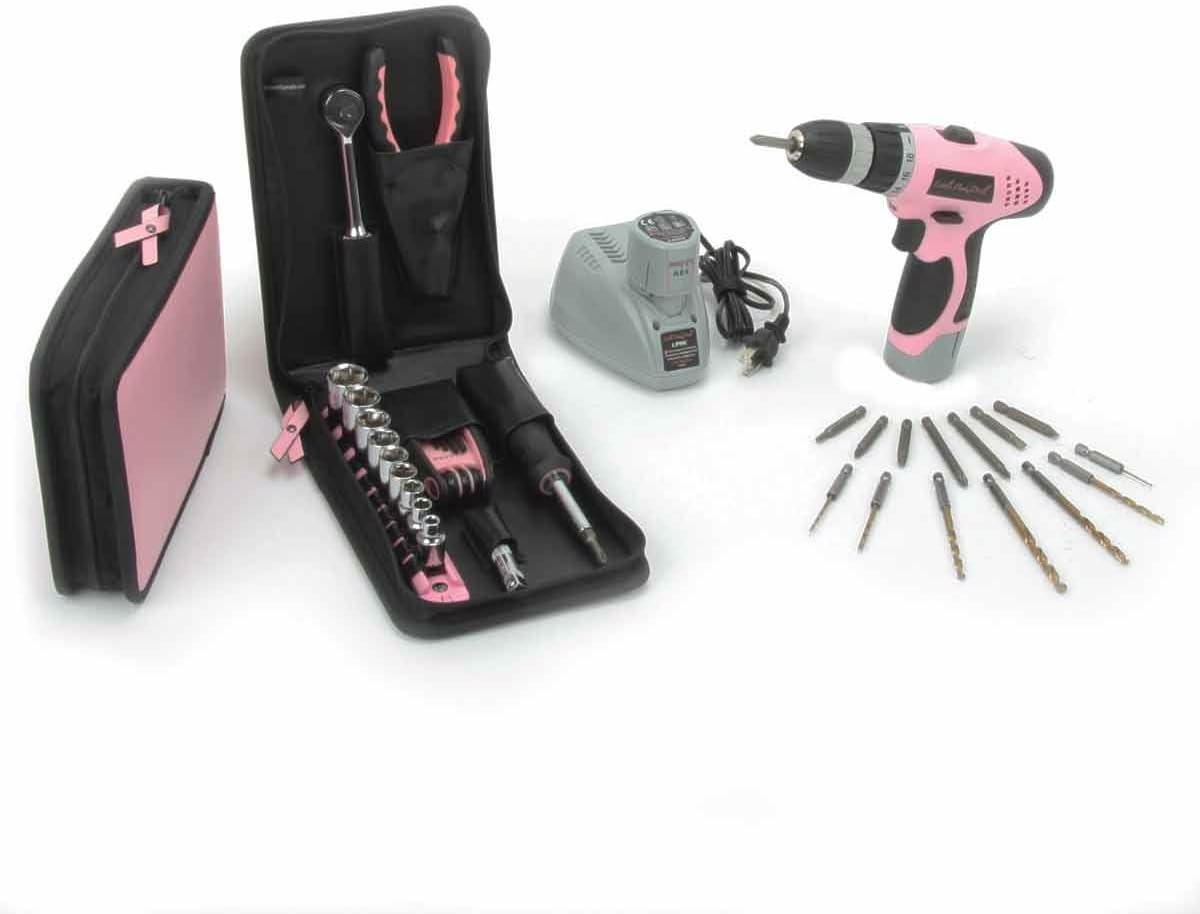 Little Pink Car Kit & Drill Combo