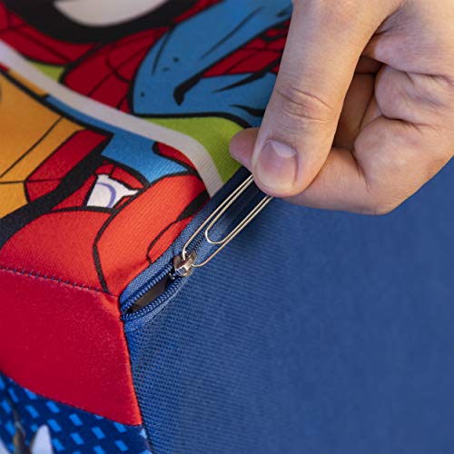 Marshmallow Furniture, Children's 2-in-1 Flip Open Foam Sofa, Marvel Super Hero Adventures, by Spin Master - Thumbnail 4