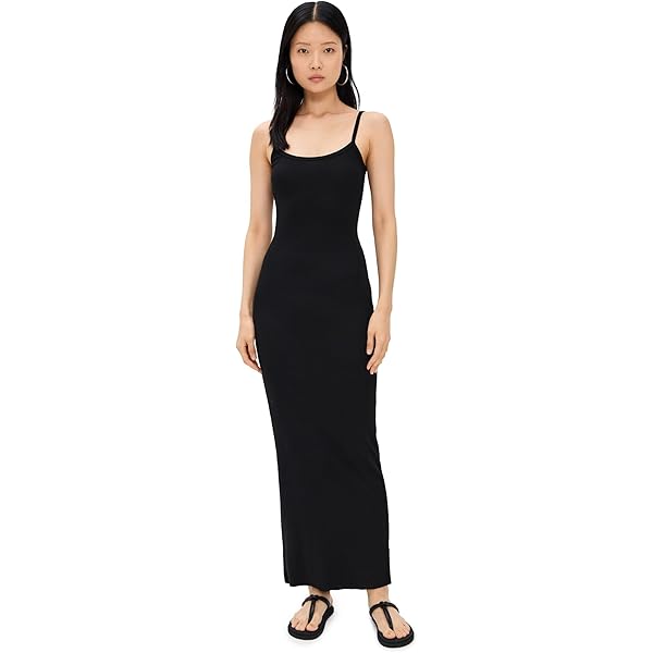 knee length dresses for ladies Danica Dress Women – Elegant Women’s Midi Dress by Celidior Black / M main image 1